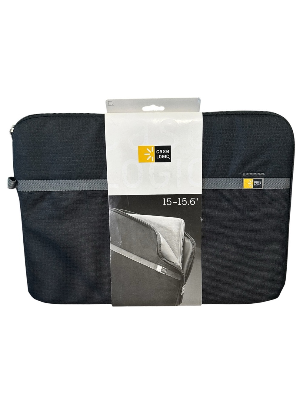NWOT Case Logic 15-15.6" Black Laptop Sleeve